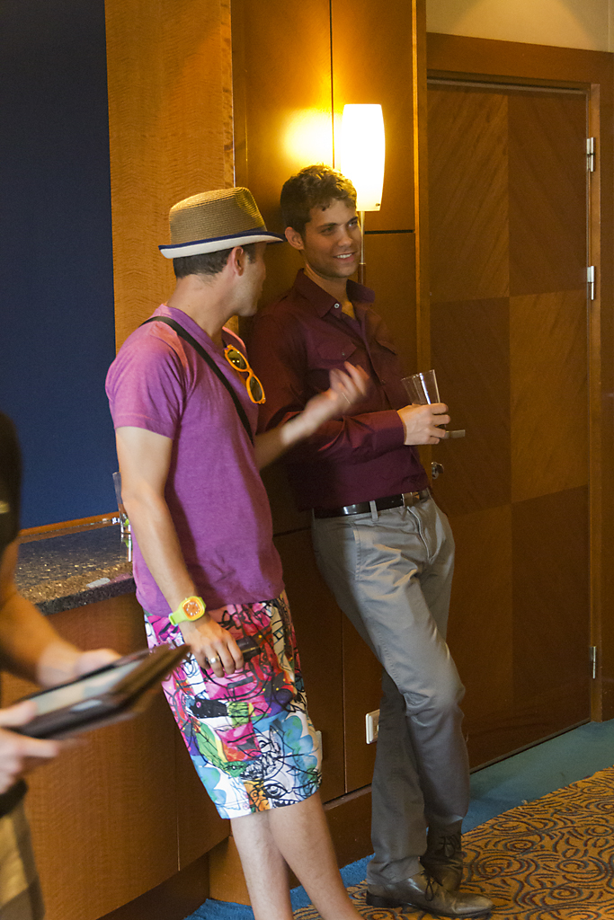 Amy & Drew Seeley, April 28, 2013