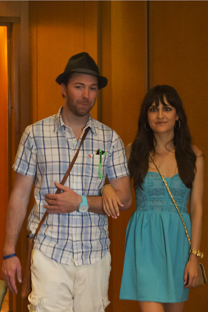 Amy & Drew Seeley, April 28, 2013