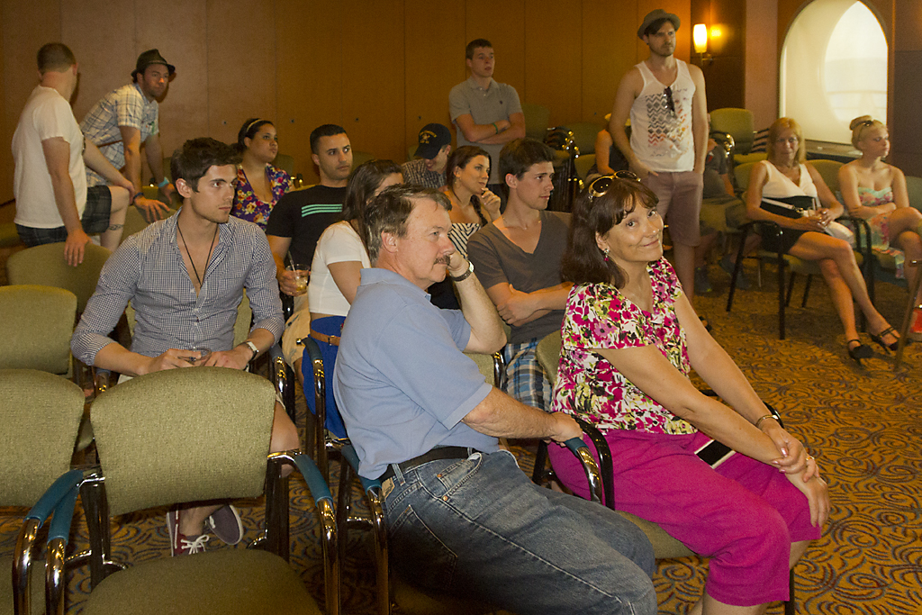 Amy & Drew Seeley, April 28, 2013